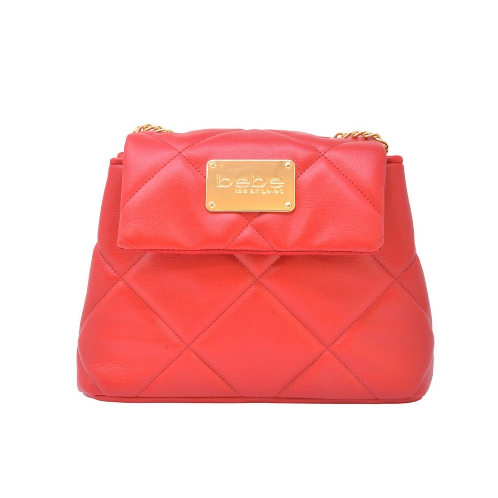 NWT bebe City Crossbody Bag Red